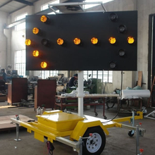 Solar Powered Arrow Board Trailer 