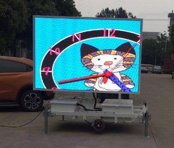 Mobile Full Colour Sign for Advertising Events Multipurpose