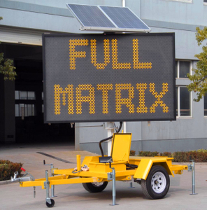 Hydraulic Lifting Type Variable Message Sign 