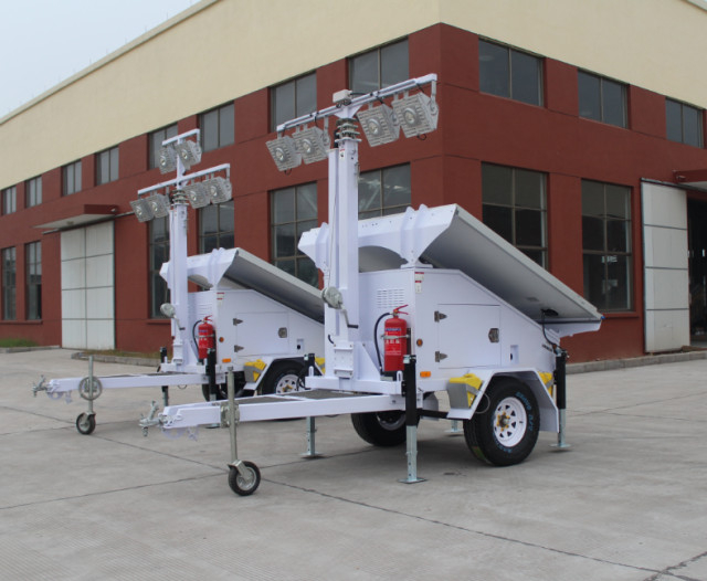 Solar Powered Light Tower